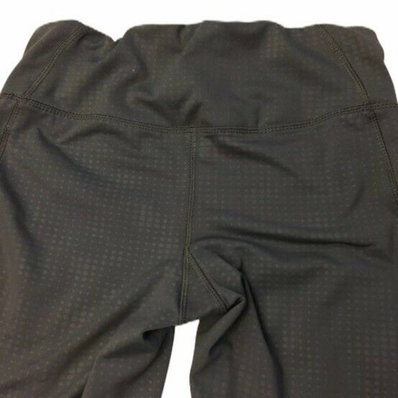 Umbro Capri Legging Pants Gray Dot Full Length S - Picture 5 of 8